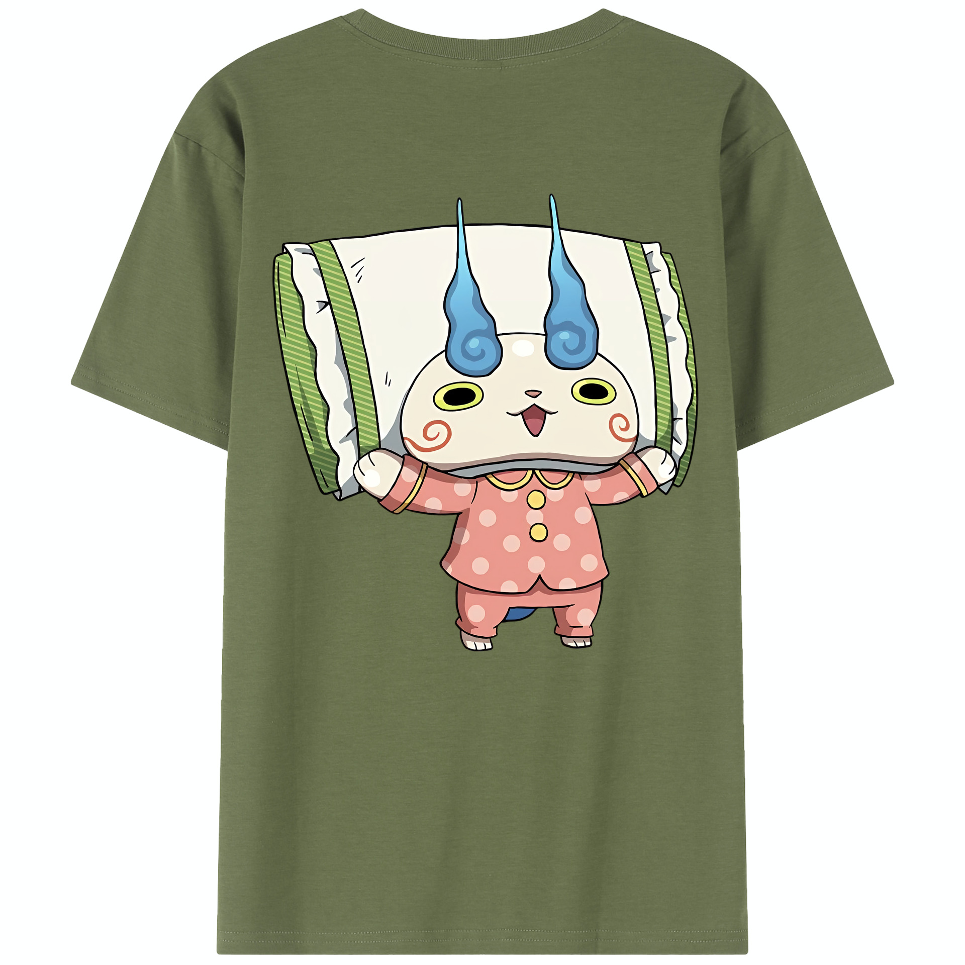 （画像用） 妖怪ウォッチ Yo-kai Watch 綿100％半袖Tシャツ（背面プリント）
